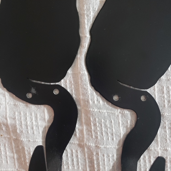 ENTHUSE DESIGN 2 pack black cat wall hooks - Picture 5 of 8